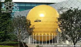 球形帳篷廠家提供的多樣紡織品遮篷類型